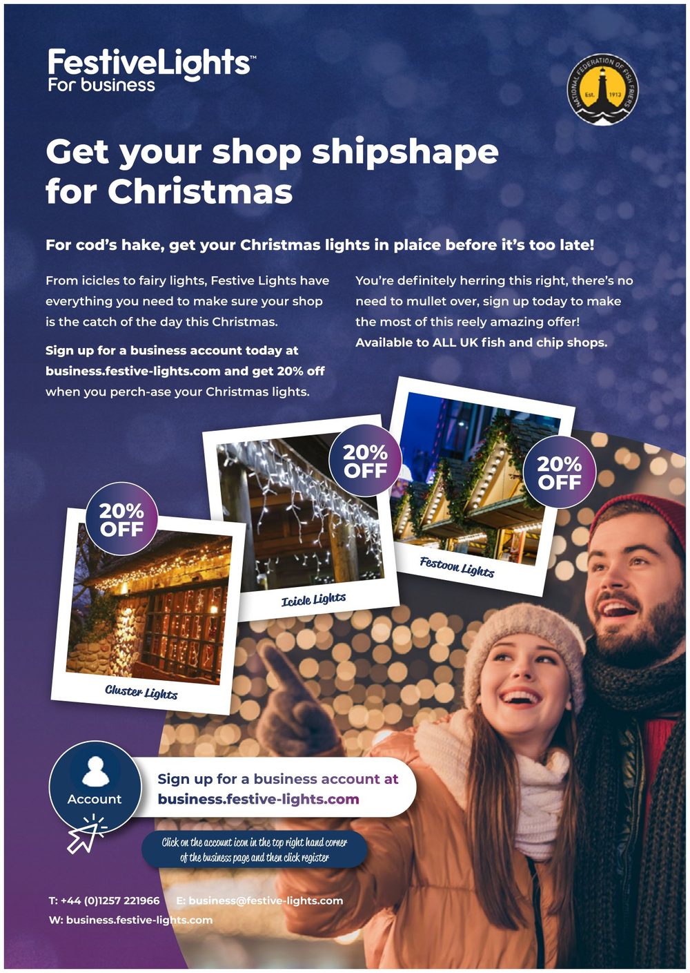 Get your shop shipshape for Christmas for Festive Lights for Business — copy by Jenny Hardy