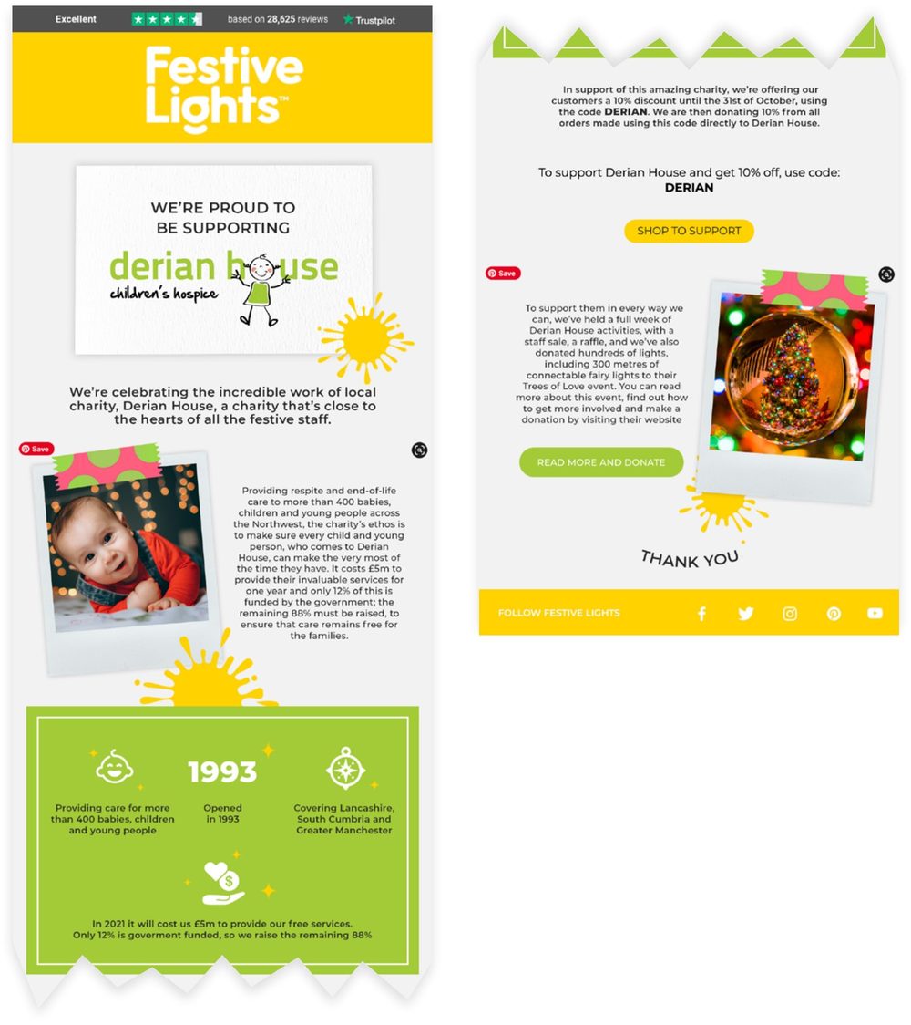 Derian House fundraising for Festive Lights — copy by Jenny Hardy