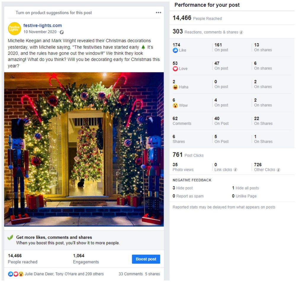 Entertainment post for Festive Lights — copy by Jenny Hardy